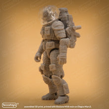 Load image into Gallery viewer, "Astro Engineer" 3D printable action figure file (pre-supported)