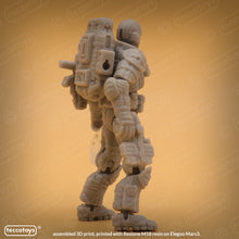 Load image into Gallery viewer, "Astro Engineer" 3D printable action figure file (pre-supported)