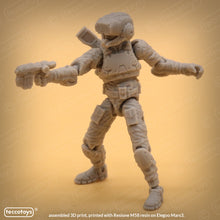 Load image into Gallery viewer, Age Of Mecha™ Dr. Matthias "Mad Doc" Vogel (action figure kit print file)