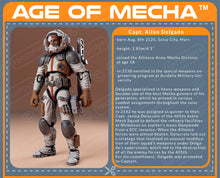 Load image into Gallery viewer, Age Of Mecha™ Capt. Allan Delgado (action figure kit print file)