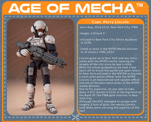Load image into Gallery viewer, Age Of Mecha™ Capt. Perry Lincoln (action figure kit print files)