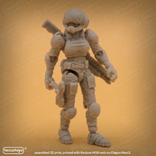 Charger l'image dans la galerie, Age Of Mecha™ Officer Alicia Sharma (action figure kit print file)