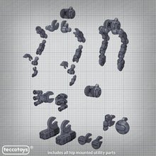 Charger l'image dans la galerie, Age Of Mecha™ Mech Frame (action vehicle kit print file)