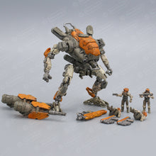 Load image into Gallery viewer, Pocket Mech™ "Heavy" 3D printable action figure file (pre-supported)