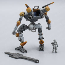 Load image into Gallery viewer, Pocket Mech™ "Vulture" 3D printable action figure file (pre-supported)