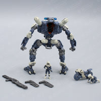 Pocket Mech™ "Police" 3D printable action figure file (pre-supported)
