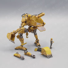 Load image into Gallery viewer, Pocket Mech™ "Construction" 3D printable action figure file (pre-supported)
