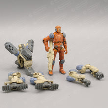 Load image into Gallery viewer, Age Of Mecha™ Exo Armor "Space Type" 3D printable action figure file (pre-supported)