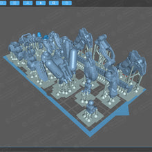 Load image into Gallery viewer, Age Of Mecha™ Exo Armor "Heavy" 3D printable action figure file (pre-supported)