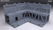 Load image into Gallery viewer, 3D Printable Sci-Fi Hangar/Base Set Elements