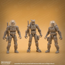 Load image into Gallery viewer, &quot;Hazmat Response Unit&quot; 3D printable action figure files (pre-supported)
