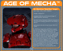 Load image into Gallery viewer, Age Of Mecha™ Dr. Matthias &quot;Mad Doc&quot; Vogel (action figure kit print file)
