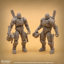 Load image into Gallery viewer, Age Of Mecha™ Lt. Marvin &quot;Cutter&quot; Cole and SGM. Connor Brady double figure pack (action figure kit print file)
