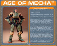 Age Of Mecha™ Lt. Marvin "Cutter" Cole and SGM. Connor Brady double figure pack (action figure kit print file)
