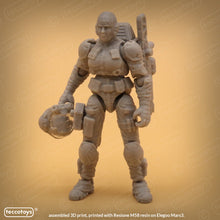 Load image into Gallery viewer, Age Of Mecha™ Maj. Janice Delacroix (action figure kit print file)
