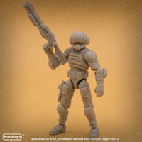 Age Of Mecha™ Capt. Perry Lincoln (action figure kit print files)