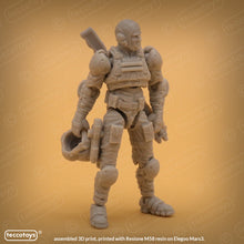 Load image into Gallery viewer, Age Of Mecha™ Capt. Perry Lincoln (action figure kit print files)

