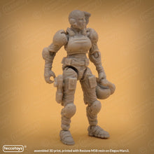 Charger l&#39;image dans la galerie, Age Of Mecha™ Officer Alicia Sharma (action figure kit print file)
