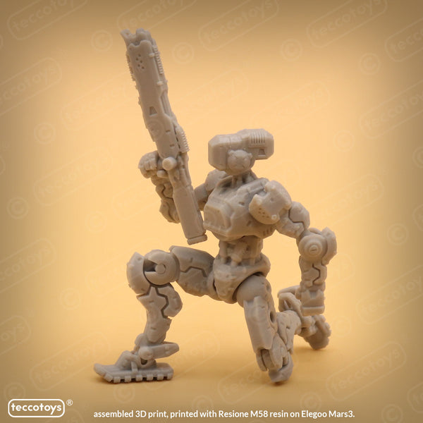 Age Of Mecha™ Combat Drone ZX-C (action figure kit print file 