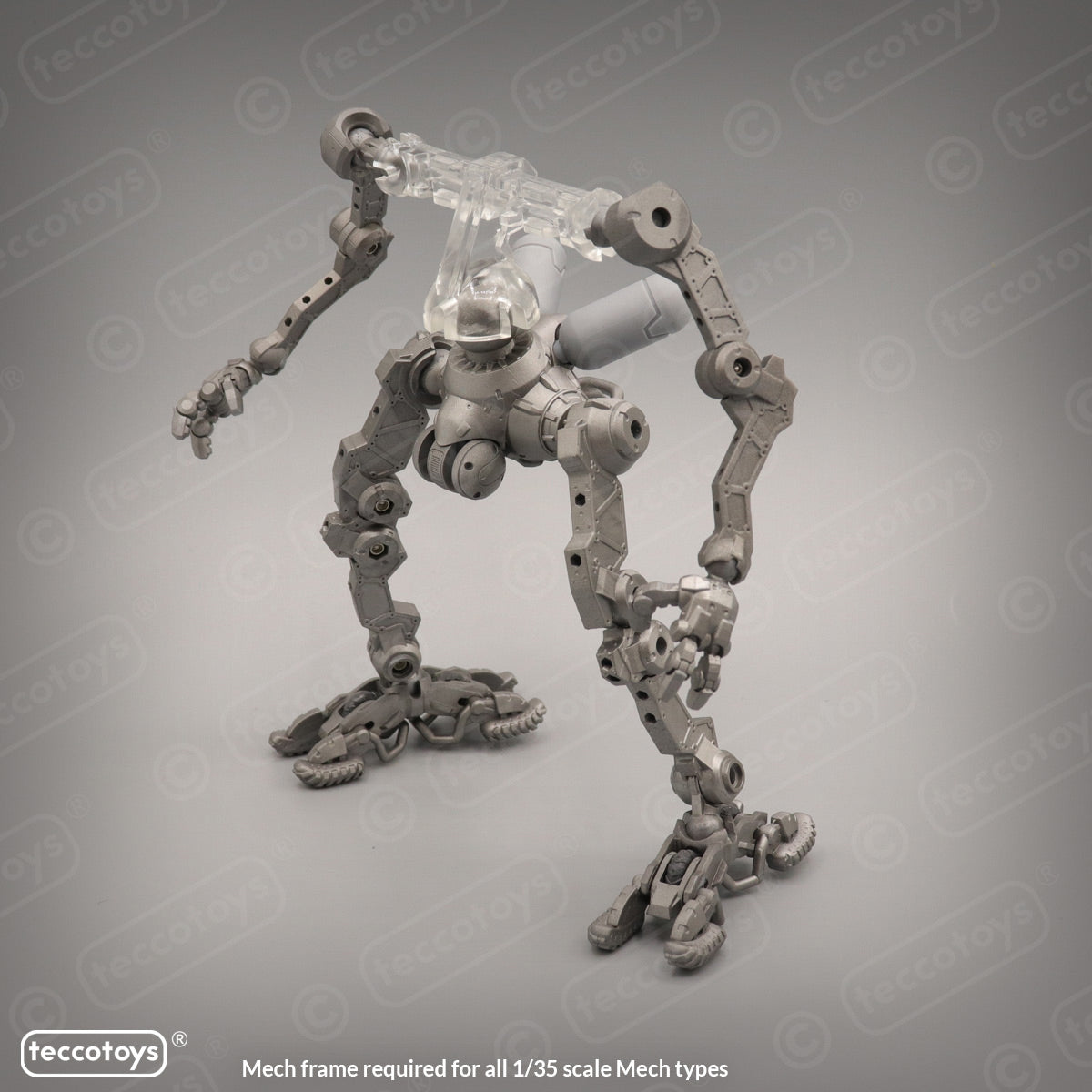 Age Of Mecha™ Mech Frame (action vehicle kit print file) – teccotoys