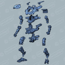Load image into Gallery viewer, Pocket Mech™ &quot;Vulture&quot; 3D printable action figure file (pre-supported)

