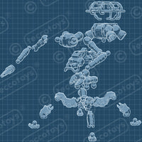 "M.A.E.V." 3D printable action figure file