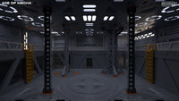 3D Printable Sci-Fi Hangar/Base Set Elements